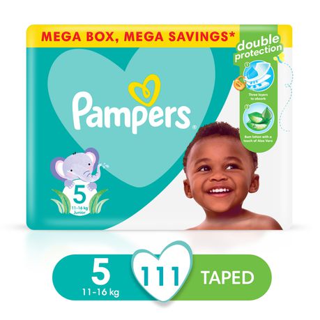 Pampers Active Dry Mega Box Size 5 (11-16kg) 111 Diapers