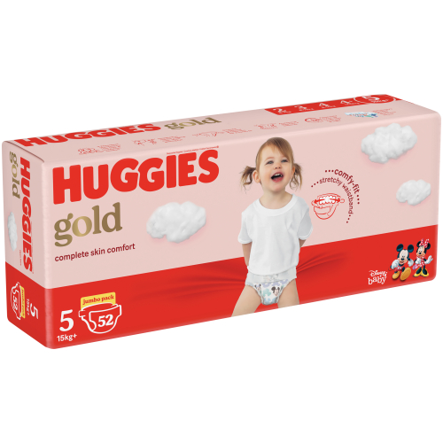 Huggies Gold Size 5 (15+kg) 52 diapers