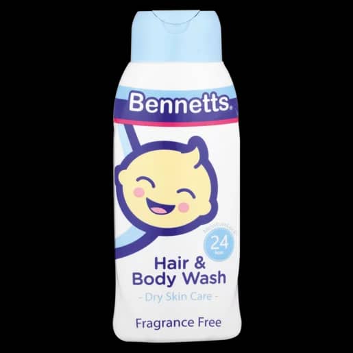 Bennetts Baby Hair and Body Wash (400ml)