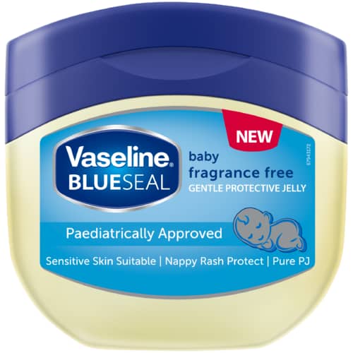 Vaseline Blueseal Baby petroleum jelly Fragrance Free (450ml)